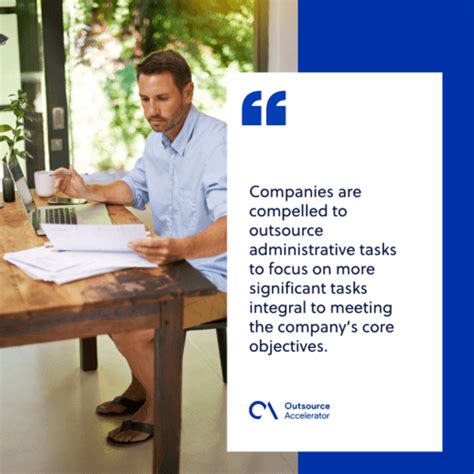 Simplify admin tasks: Outsource administrative services.